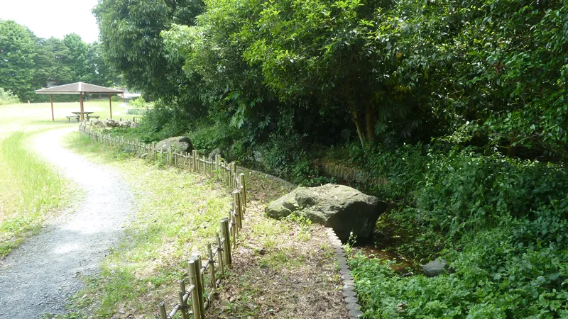 Hotaru-gawa Creek and Koi Pond (Mobara Fab)