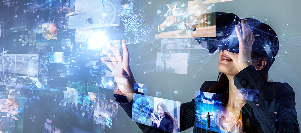 メタバース（超高精細ディスプレイ）