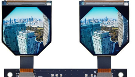 2.1″ 1058 ppi LTPS TFT-LCD for VD-HMDs